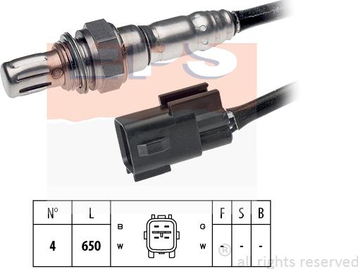 MDR EPS-1998 185 - Лямбда-зонд, датчик кисню autozip.com.ua