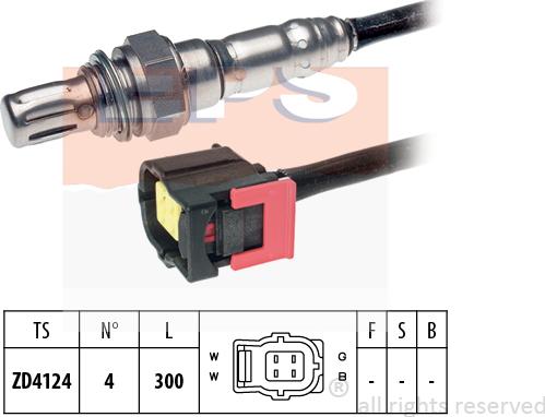 MDR EPS-1998 175 - Лямбда-зонд, датчик кисню autozip.com.ua