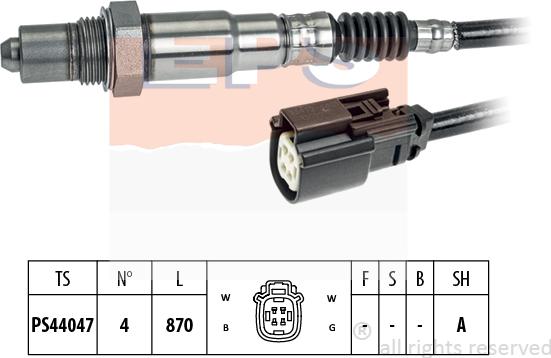 MDR EPS-1998 365 - Лямбда-зонд, датчик кисню autozip.com.ua