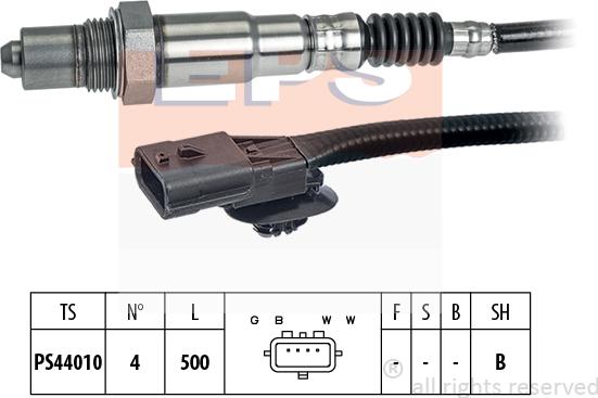 MDR EPS-1998 306 - Лямбда-зонд, датчик кисню autozip.com.ua