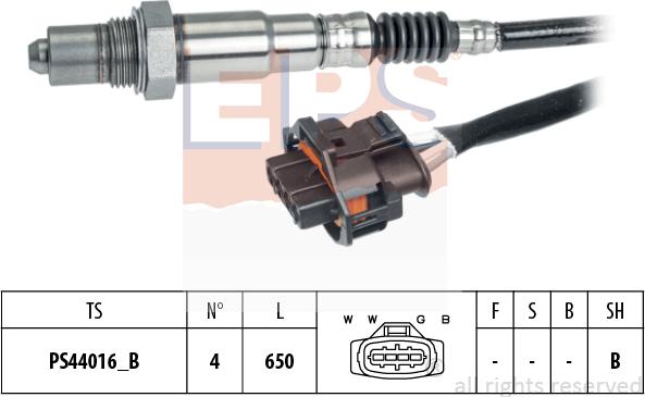 MDR EPS-1998 385 - Лямбда-зонд, датчик кисню autozip.com.ua