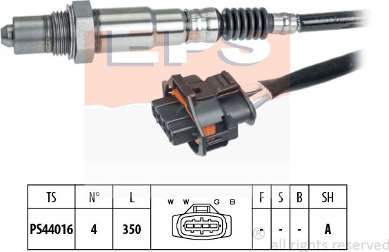 MDR EPS-1998 266 - Лямбда-зонд, датчик кисню autozip.com.ua