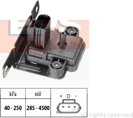 MDR EPS-1993 058 - Датчик тиску, підсилювач гальмівної системи autozip.com.ua