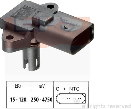 MDR EPS-1993 074 - Датчик тиску повітря, висотний коректор autozip.com.ua