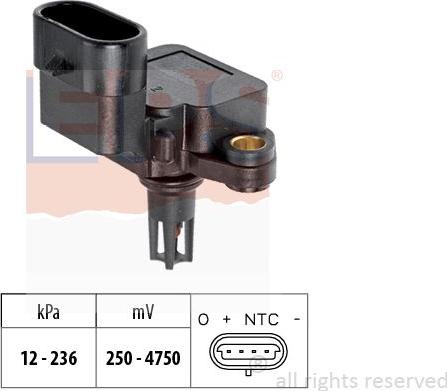 MDR EPS-1993 109 - Датчик, тиск наддуву autozip.com.ua