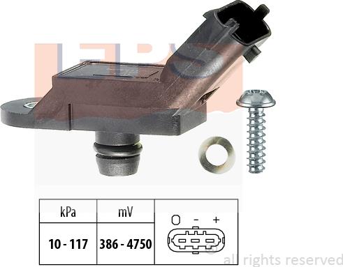 MDR EPS-1993 133 - Датчик тиску повітря, висотний коректор autozip.com.ua