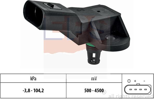 MDR EPS-1993 280 - Датчик тиску, підсилювач гальмівної системи autozip.com.ua