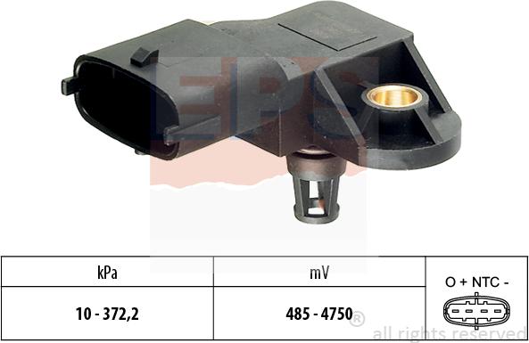 MDR EPS-1993 236 - Датчик тиску повітря, висотний коректор autozip.com.ua