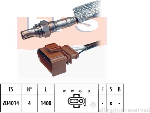 MDR EPS-1997 428 - Лямбда-зонд, датчик кисню autozip.com.ua