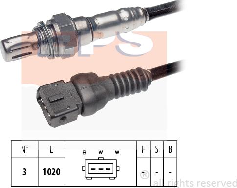 MDR EPS-1997 045 - Лямбда-зонд, датчик кисню autozip.com.ua