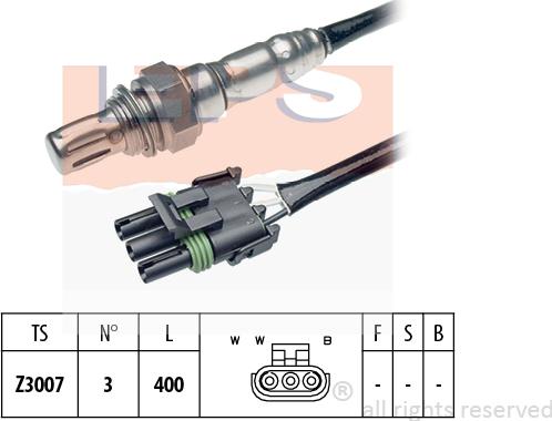 MDR EPS-1997 060 - Лямбда-зонд, датчик кисню autozip.com.ua