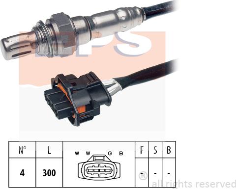 MDR EPS-1997 114 - Лямбда-зонд, датчик кисню autozip.com.ua