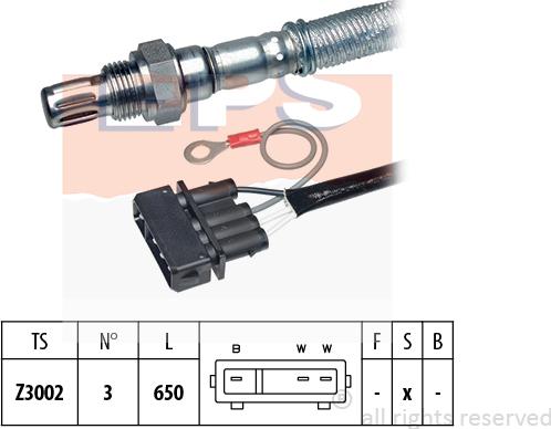 MDR EPS-1997 347 - Лямбда-зонд, датчик кисню autozip.com.ua