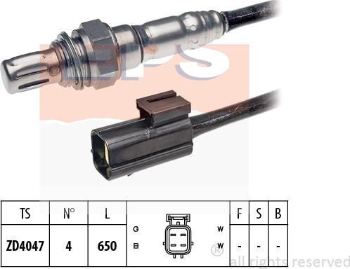 MDR EPS-1997 205 - Лямбда-зонд, датчик кисню autozip.com.ua