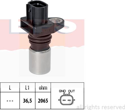 MDR EPS-1953 417 - Датчик імпульсів, колінчастий вал autozip.com.ua