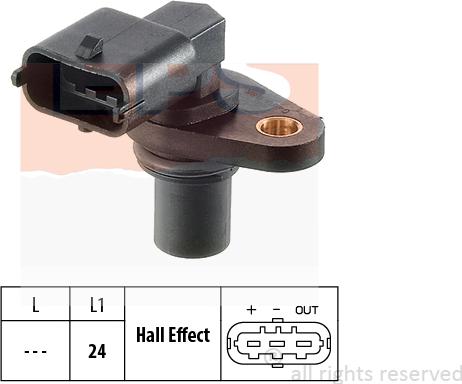 MDR EPS-1953 480 - Датчик, положення розподільного валу autozip.com.ua