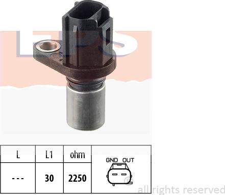 MDR EPS-1953 477 - Датчик, положення розподільного валу autozip.com.ua