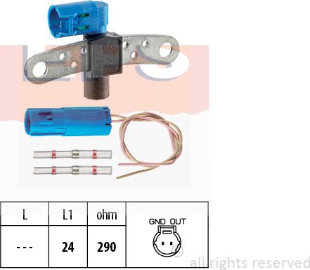 MDR EPS-1953 540K - Датчик імпульсів, колінчастий вал autozip.com.ua