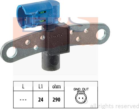 MDR EPS-1953 540 - Датчик імпульсів, колінчастий вал autozip.com.ua