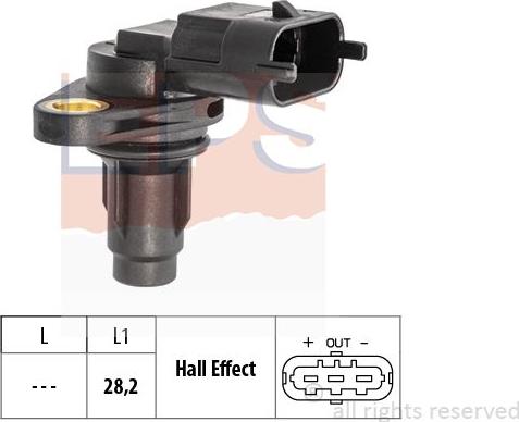 MDR EPS-1953 695 - Датчик, положення розподільного валу autozip.com.ua