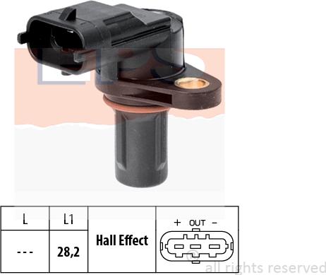 MDR EPS-1953 619 - Датчик, частота обертання autozip.com.ua