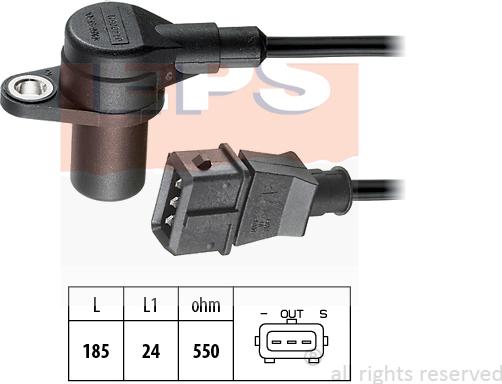 MDR EPS-1953 140 - Датчик імпульсів, колінчастий вал autozip.com.ua