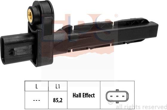 MDR EPS-1953 826 - Датчик імпульсів, колінчастий вал autozip.com.ua