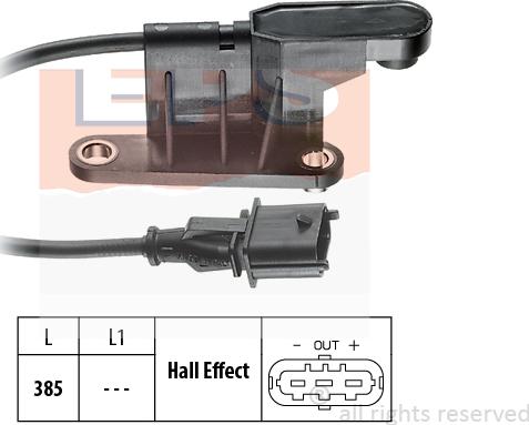 MDR EPS-1953 316 - Датчик, положення розподільного валу autozip.com.ua