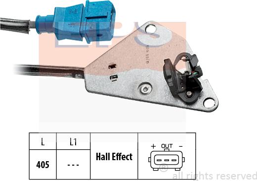 MDR EPS-1953 208 - Датчик, положення розподільного валу autozip.com.ua