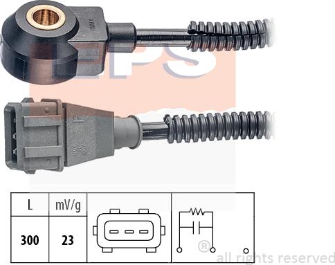 MDR EPS-1957 124 - Датчик детонації autozip.com.ua