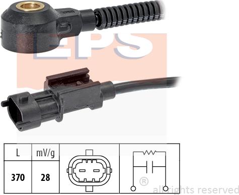 MDR EPS-1957 252 - Датчик детонації autozip.com.ua