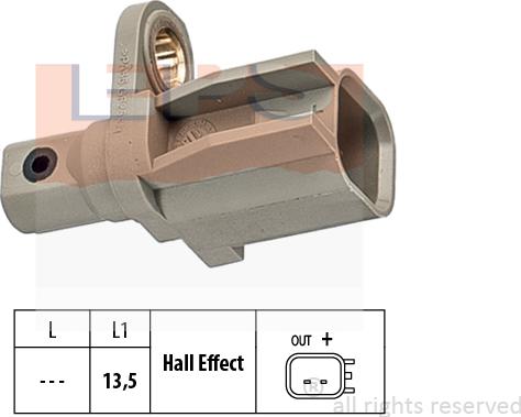 MDR EPS-1960 136 - Датчик ABS, частота обертання колеса autozip.com.ua