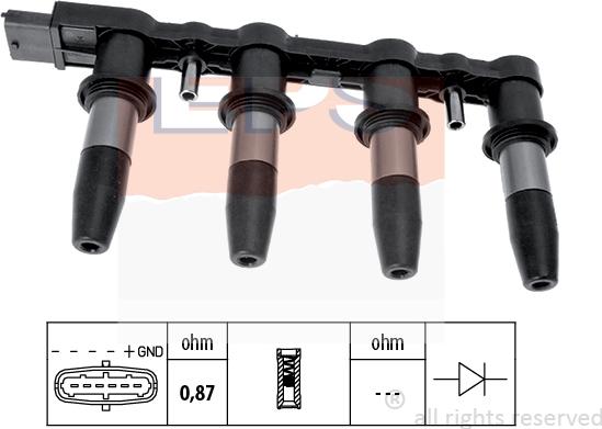 MDR EPS-1970 450 - Котушка запалювання autozip.com.ua