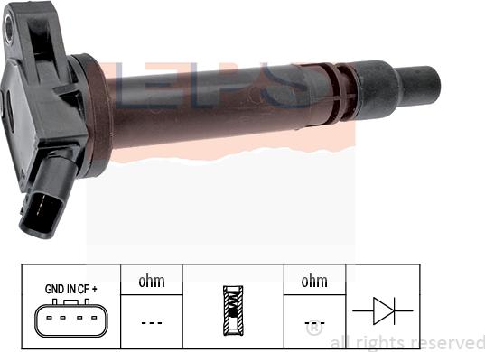 MDR EPS-1970 537 - Котушка запалювання autozip.com.ua