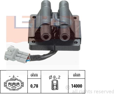 MDR EPS-1970 265 - Котушка запалювання autozip.com.ua