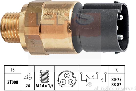 MDR EPS-1850 679 - Термовимикач, вентилятор радіатора / кондиціонера autozip.com.ua