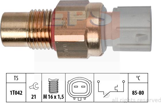 MDR EPS-1850 246 - Термовимикач, вентилятор радіатора / кондиціонера autozip.com.ua