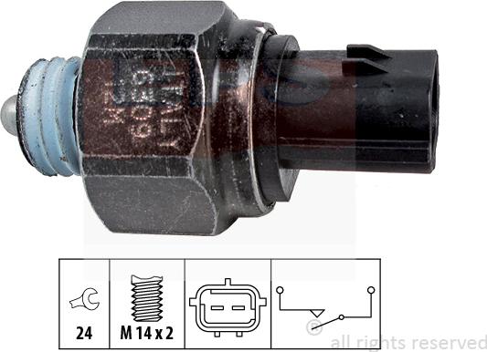 MDR EPS-1860 309 - Датчик, контактний перемикач, фара заднього ходу autozip.com.ua