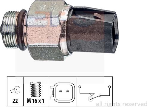 MDR EPS-1860 267 - Датчик, контактний перемикач, фара заднього ходу autozip.com.ua