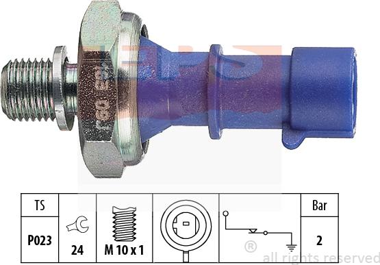 MDR EPS-1800 163 - Датчик, тиск масла autozip.com.ua