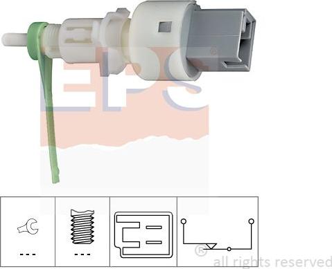 MDR EPS-1810 159 - Вимикач, привід зчеплення (управління двигуном) autozip.com.ua
