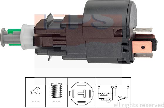 MDR EPS-1810 163 - Вимикач ліхтаря сигналу гальмування autozip.com.ua