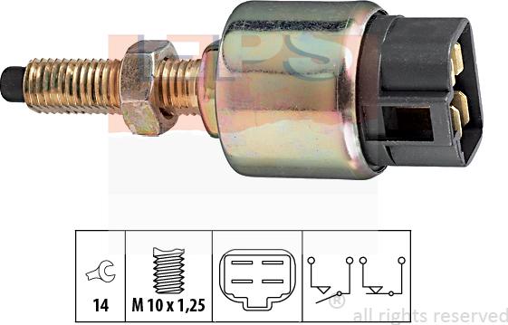 MDR EPS-1810 125 - Вимикач ліхтаря сигналу гальмування autozip.com.ua