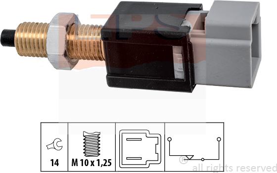 MDR EPS-1810 304 - Вимикач ліхтаря сигналу гальмування autozip.com.ua