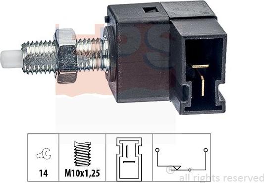 MDR EPS-1810 300 - Вимикач, привід зчеплення (управління двигуном) autozip.com.ua