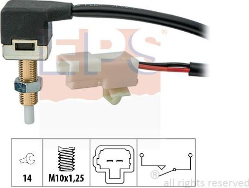 MDR EPS-1810 289 - Вимикач, привід зчеплення (управління двигуном) autozip.com.ua