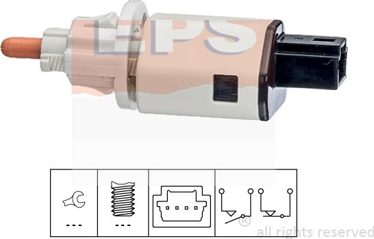 MDR EPS-1810 275 - Вимикач ліхтаря сигналу гальмування autozip.com.ua