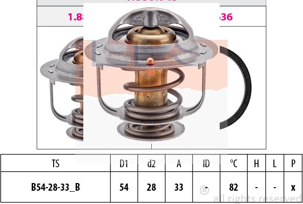 MDR EPS-1880 462 - Термостат, охолоджуюча рідина autozip.com.ua