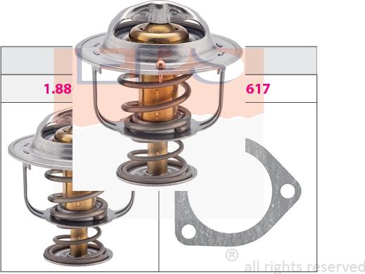 MDR EPS-1880 407S - Термостат, охолоджуюча рідина autozip.com.ua