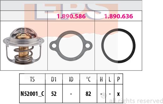 MDR EPS-1880 513 - Термостат, охолоджуюча рідина autozip.com.ua